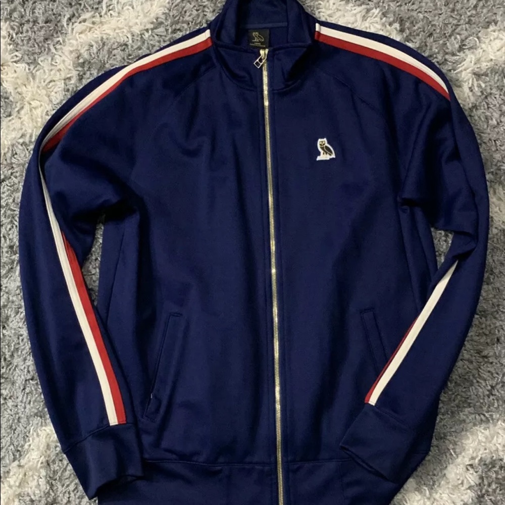 OVO Octobers Very Own Navy Trackjacket Large